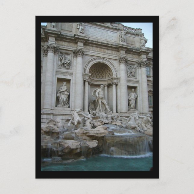 Carte Postale trevi rome (Devant)