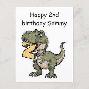 Carte Postale trex mordant le numéro 2