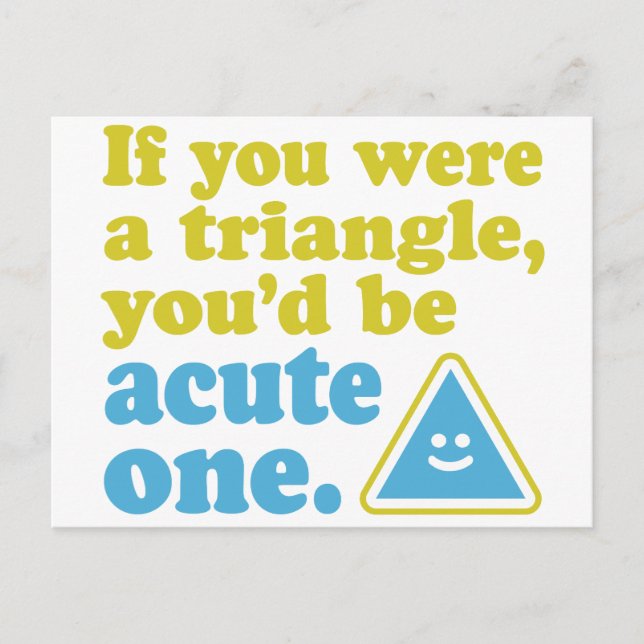 Carte Postale Triangle (Devant)