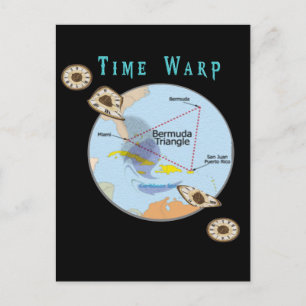 Carte Postale Triangle des Bermudes