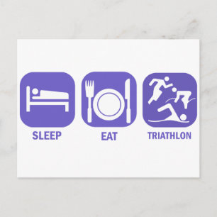 Carte Postale Triathlon du sommeil