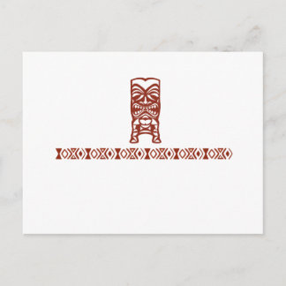 Carte postale tribal