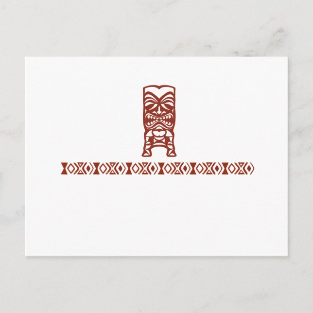 Carte postale tribal (Devant)