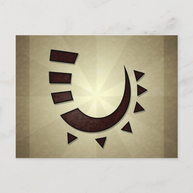 Carte postale Tribal Hook (Devant)