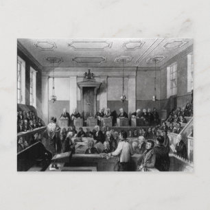 Carte Postale Tribunal pénal central, The Old Bailey