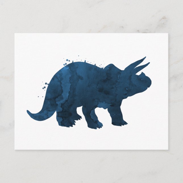 Carte Postale Triceratops (Devant)
