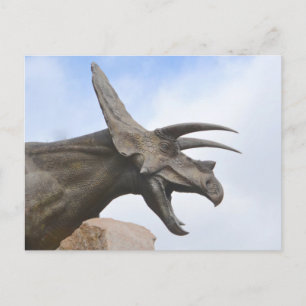 Carte Postale Tricératops Dinosaur