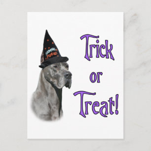 Carte Postale Trick de grand Danse (bleu)