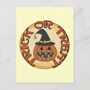 Carte Postale Trick ou Treat Tshirts et cadeaux