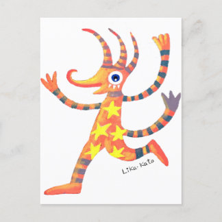 Carte Postale tricorne 