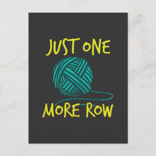 Carte Postale Tricot Crochet (Devant)