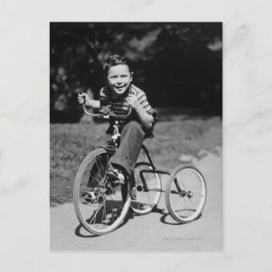 Carte Postale Tricycle pour enfants