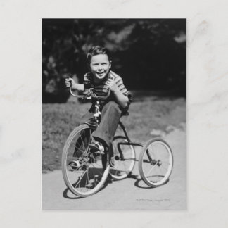 Carte Postale Tricycle pour enfants
