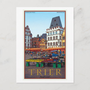 Carte Postale Trier - Hauptmarkt