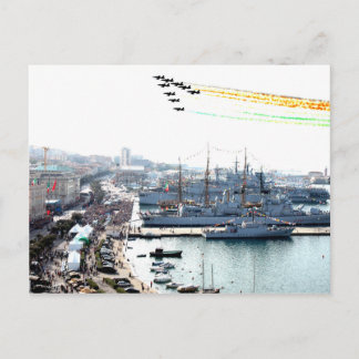 Carte Postale trieste frecce tricolori