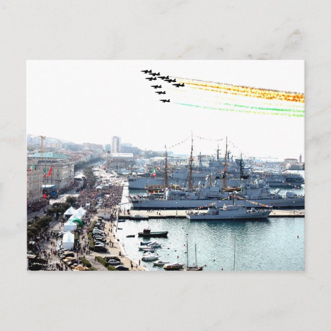 Carte Postale trieste frecce tricolori (Devant)