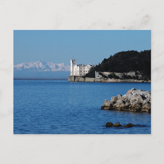 Carte Postale trieste miramare (Devant)