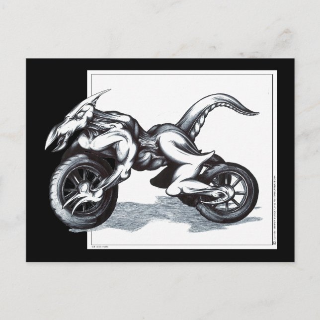 Carte Postale Trike mécanique (Devant)