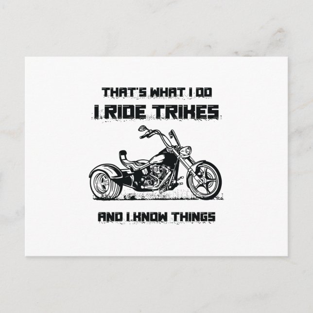 Carte Postale Triker (Devant)