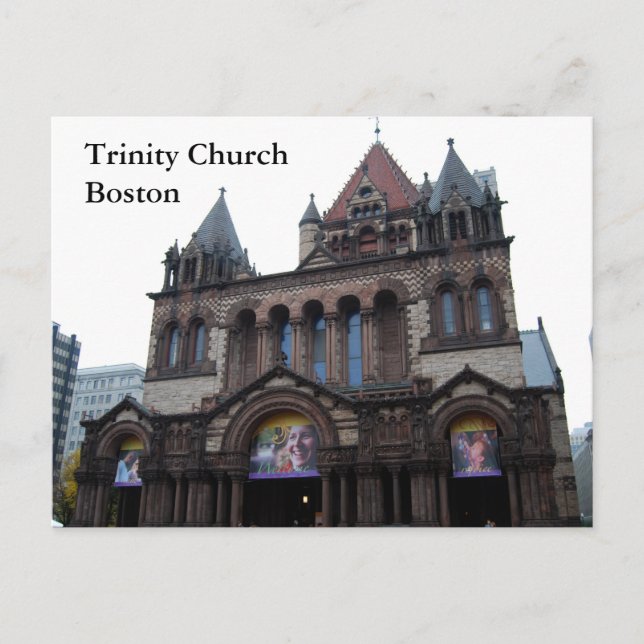 Carte Postale Trinity Church Boston (Devant)