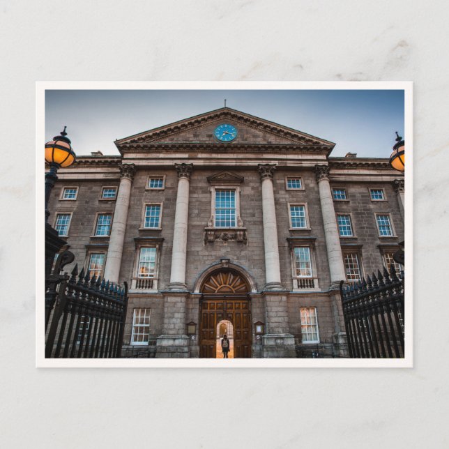 Carte Postale Trinity College Dublin Irlande Photo (Devant)