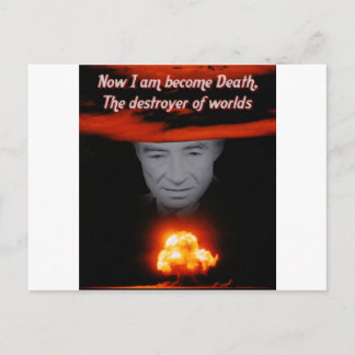 Carte Postale Trinity Robert Oppenheimer