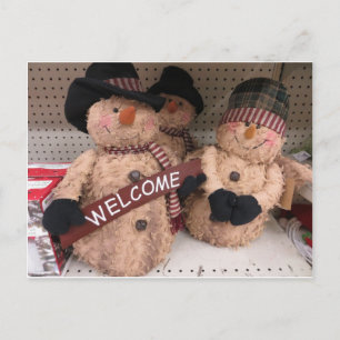 Carte Postale Trio des Snowmen