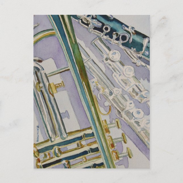 Carte Postale Trio du milieu de la journée (Devant)