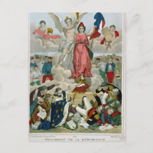 Carte Postale Triomphe de la République, 1875