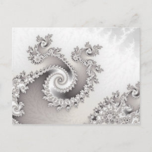 Carte postale Triple Argent