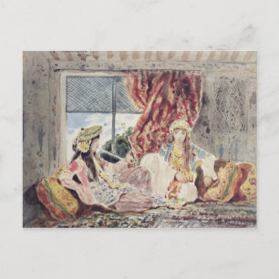 Carte Postale Tripoli, un Harem