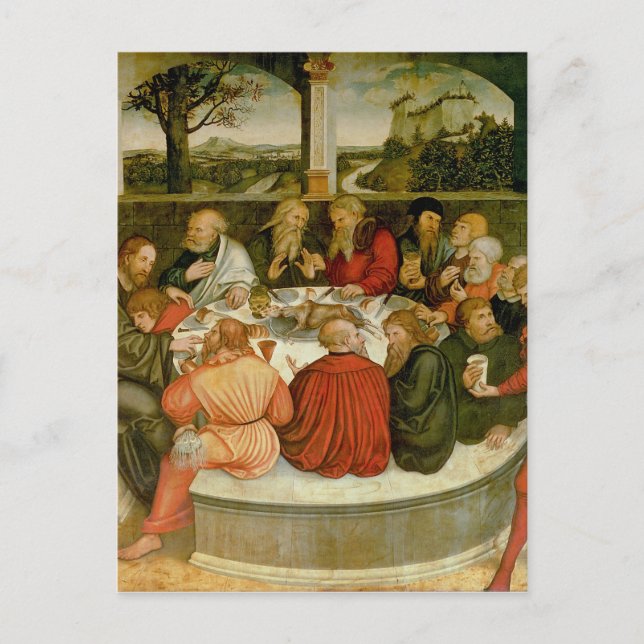 Carte Postale Triptyque, panneau gauche, Philipp Melanchthon (Devant)