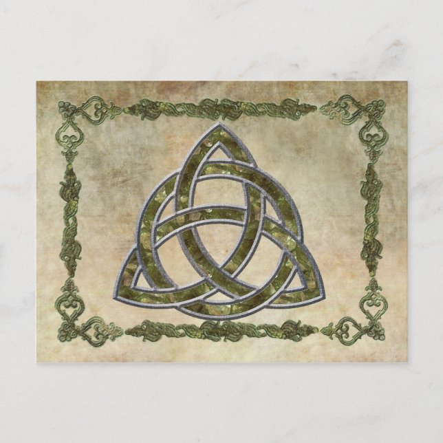 Carte Postale Triquetra Natural (Devant)