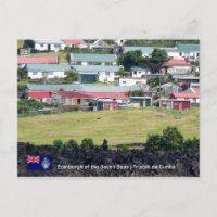 Carte postale Tristan da Cunha. Photo réelle d'Édi