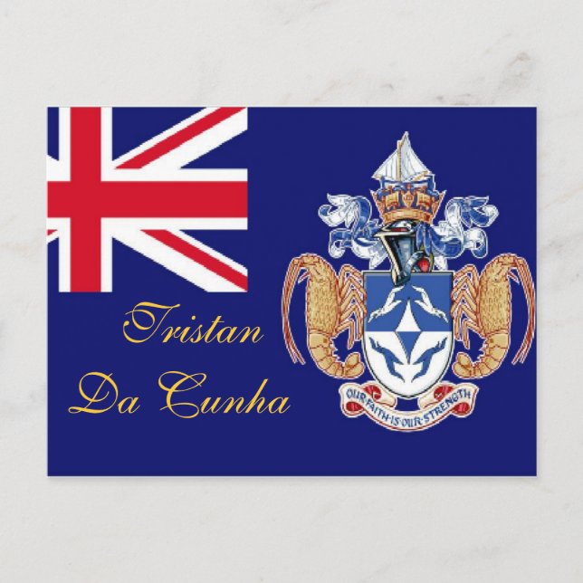 Carte postale Tristan Da Cunha St Helena (Devant)