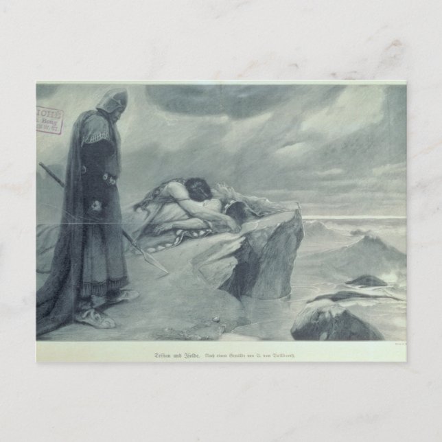 Carte Postale Tristan et Isolda' (Devant)