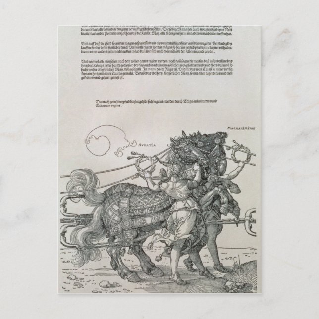 Carte Postale Triumphal Chariot de l'empereur Maximilien Ier (Devant)