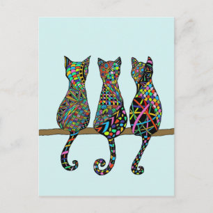 Carte Postale Trois Amigos