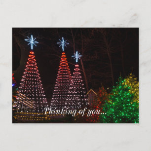 Carte Postale Trois Arbres Au Centre-Ville