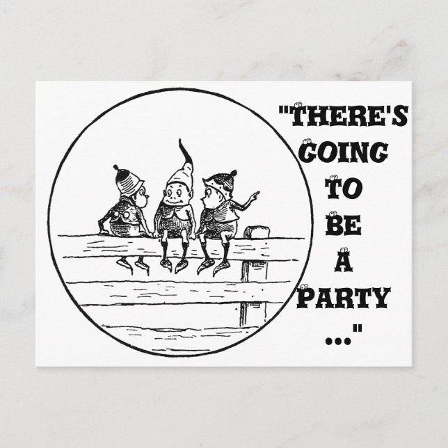 Carte Postale Trois brownies (Devant)