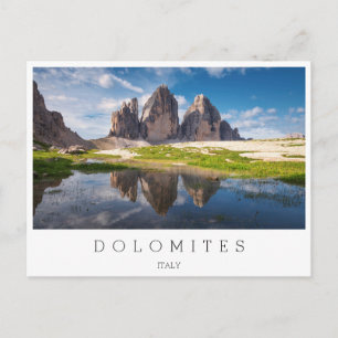 Carte Postale Trois cimes de Lavaredo/Drei Zinnen Dolomite monta