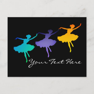 Carte Postale Trois Danseurs