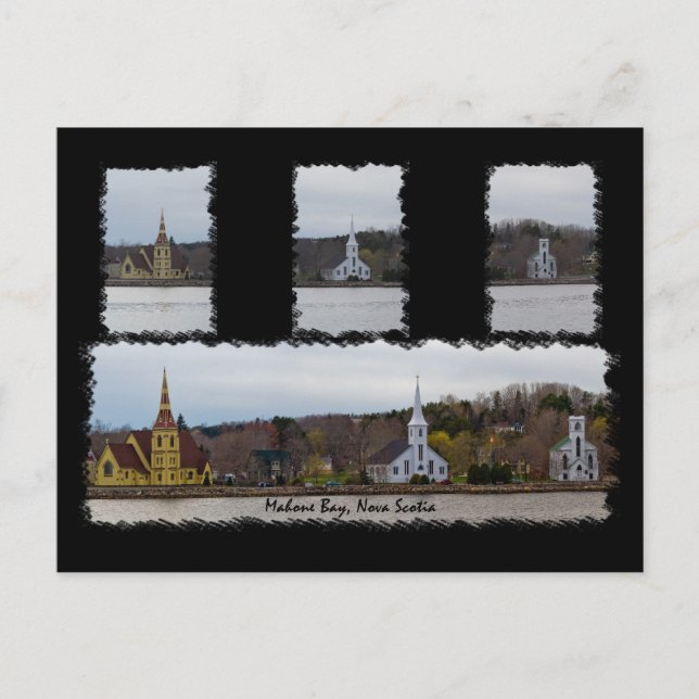 Carte postale Trois Églises (Devant)