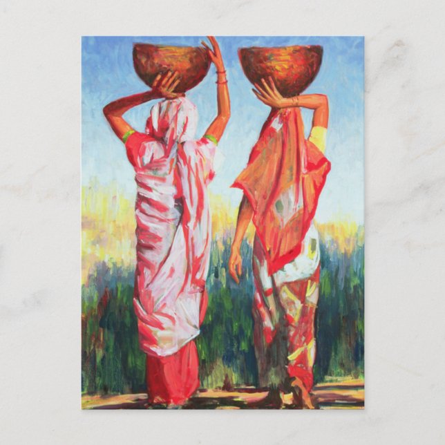 Carte Postale Trois femmes 1993 (Devant)