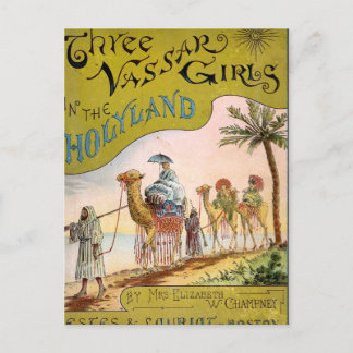 Carte Postale Trois filles Vassar dans l'Holyland