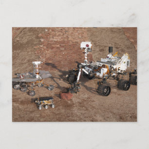 Carte Postale Trois Générations De Rovers Mars.
