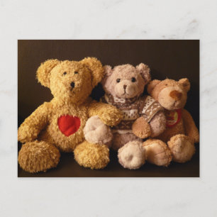 Carte Postale Trois Nounours