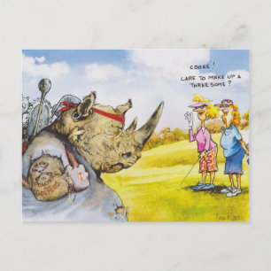 Carte Postale Trois personnes