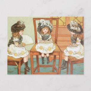Carte Postale "Trois Petites Soeurs"
