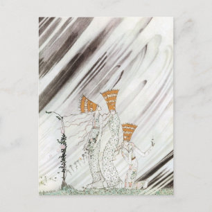 Carte Postale Trois princes à Blue Mountain par Kay Nielsen